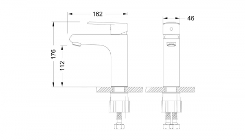 Смеситель Lemark Point LM0306C хром