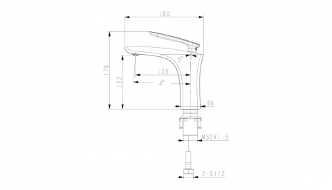 Смеситель Lemark Bellario LM6806C хром
