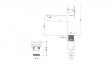 Смеситель Lemark Wing LM5306C хром
